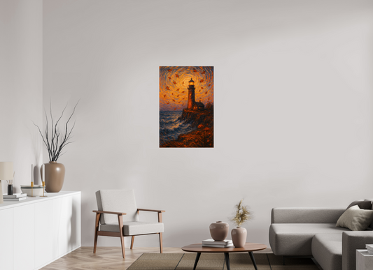 24 x 36″, Giclée printed on Hahnemühle & Canson Fine Art paper Autumn’s Trial: Solitude in Amber Waves – Limited Edition Giclée Fine Art Print (Unframed)