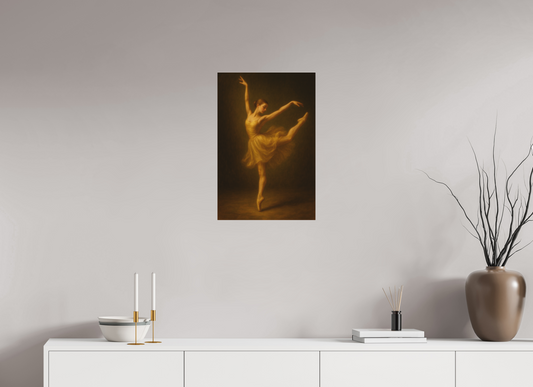 16 x 24″, Fine Art Pigment Print under Acrylic Glass Golden Veil Collection: Stillness in Motion — Fine Art Pigment Print under Acrylic Glass