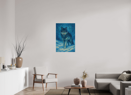 24 x 36″, Fine Art Pigment Print under Acrylic Glass The Reborn Hunter series : Eyes of the Storm
