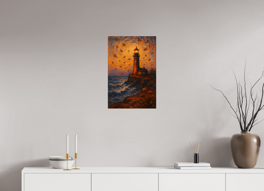 16 x 24″, Giclée printed on Hahnemühle & Canson Fine Art paper Autumn’s Trial: Solitude in Amber Waves – Limited Edition Giclée Fine Art Print (Unframed)