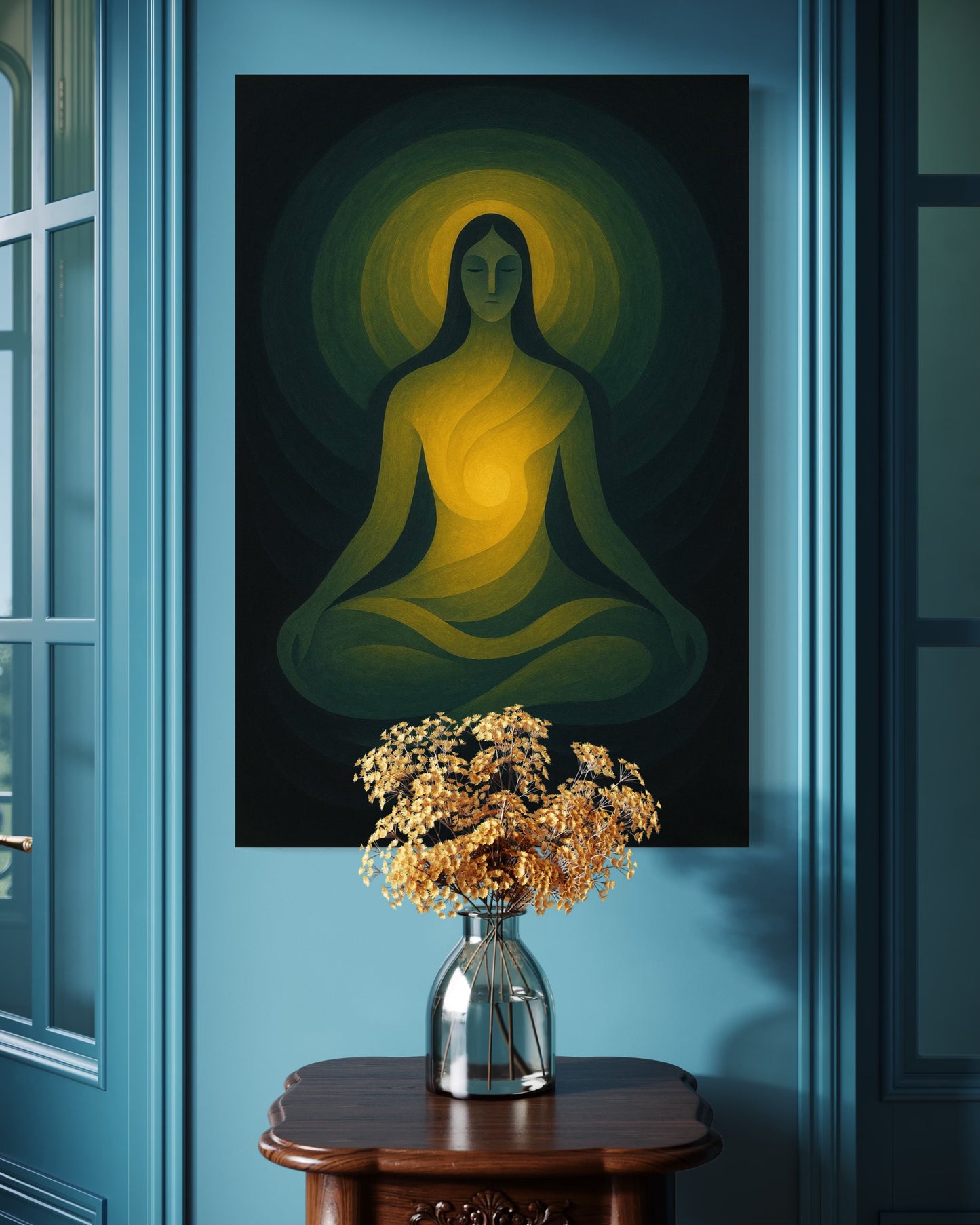 The Inner Sun: The Rising Radiance – Limited Edition Giclée Fine Art Print (Unframed)