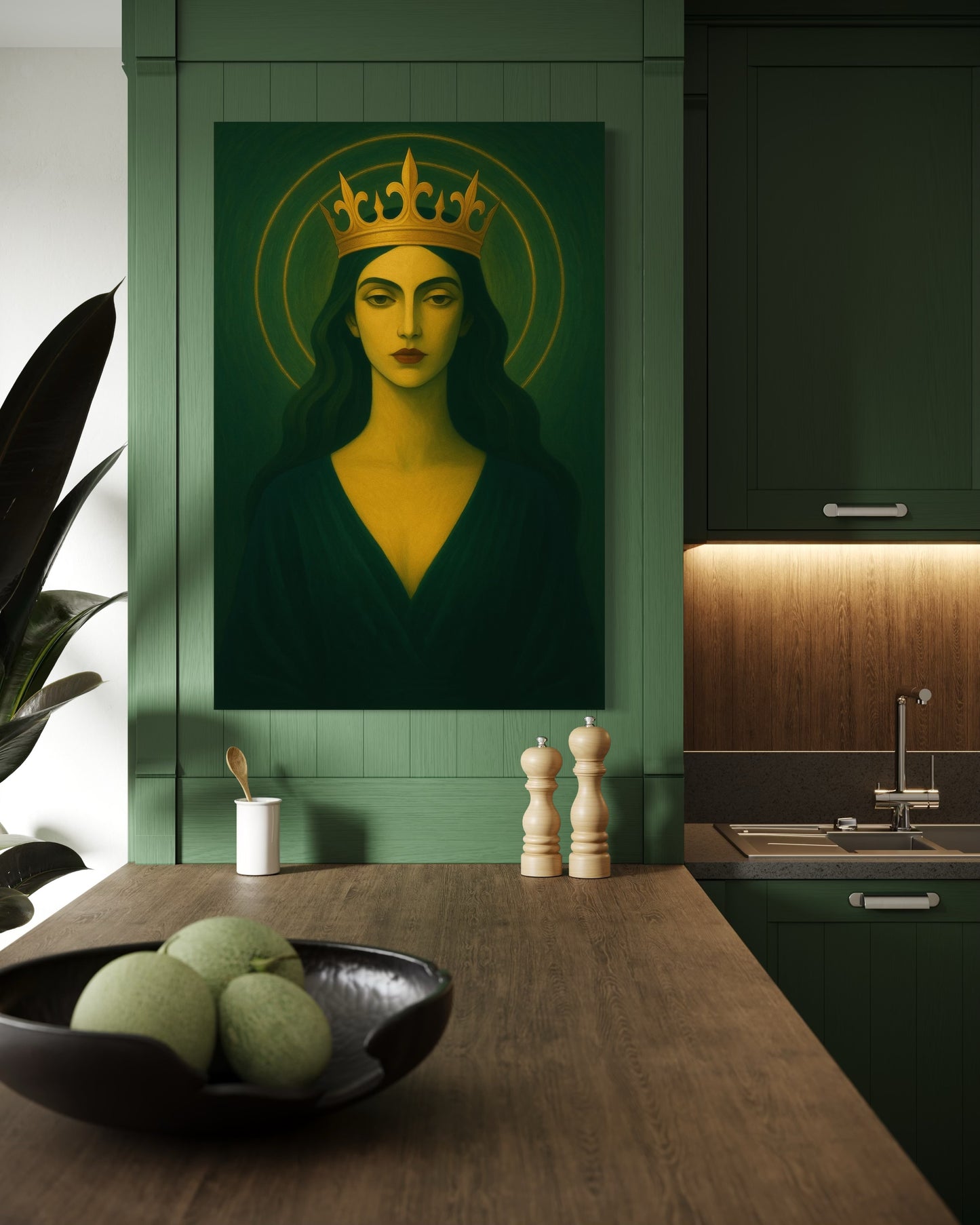 Sacred of Feminine β
’: The Sovereign Light - Fine Art Pigment Print under Acrylic Glass