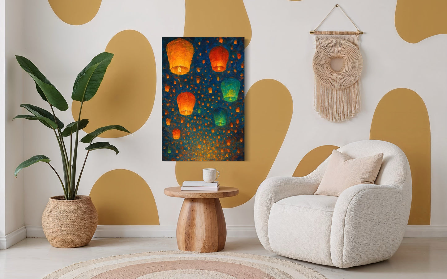 Chiang Mai Yi Peng Lantern Festival – Limited Edition Giclée Fine Art Print (Unframed)