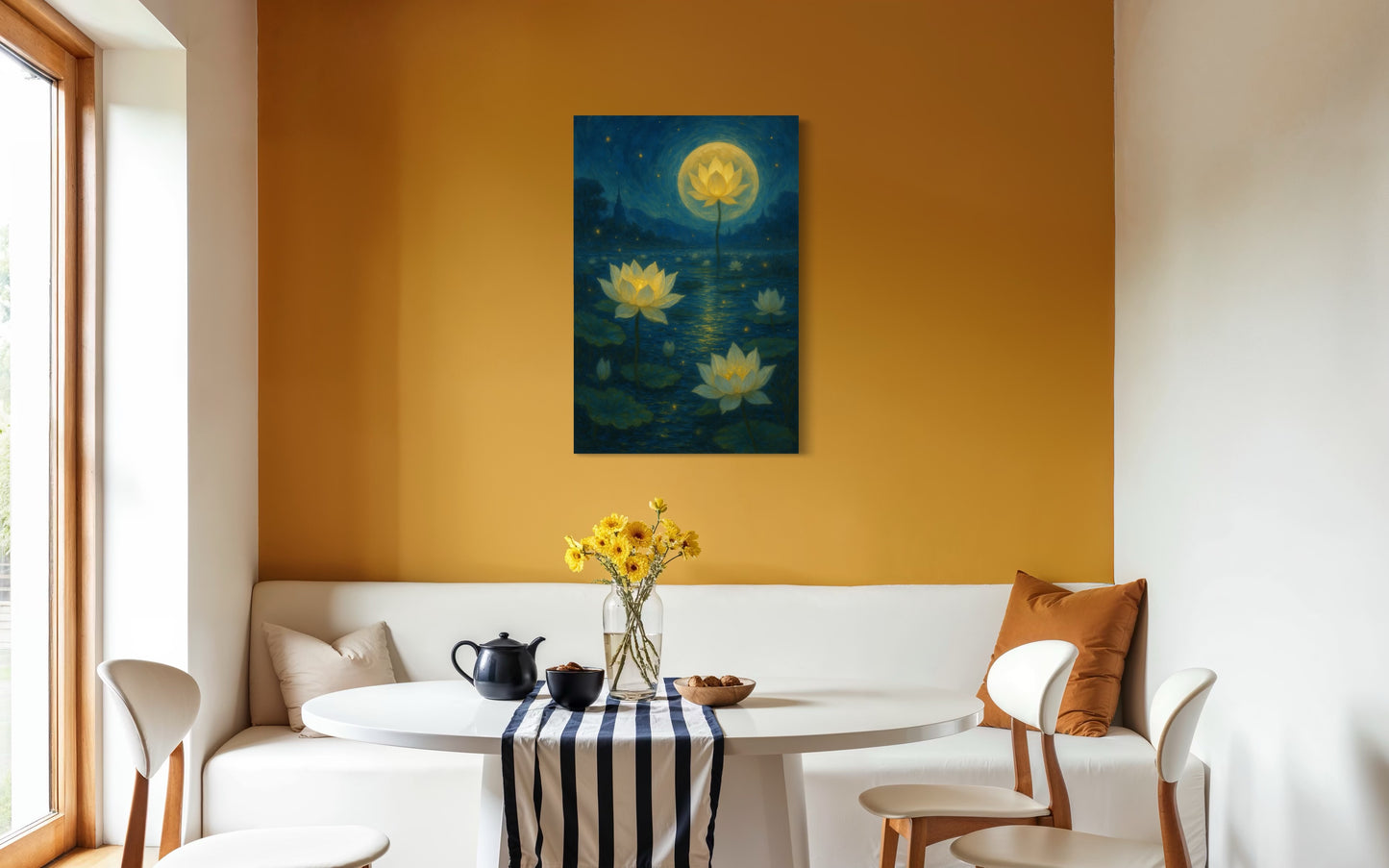 Lotus Moonlight – Limited Edition Giclée Fine Art Print (Unframed)