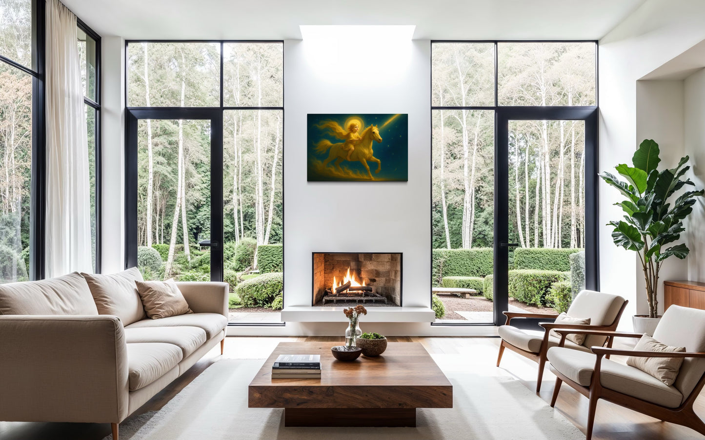 The First Dawn Trilogy: The First Horse of Heaven - Fine Art Pigment Print under Acrylic Glass