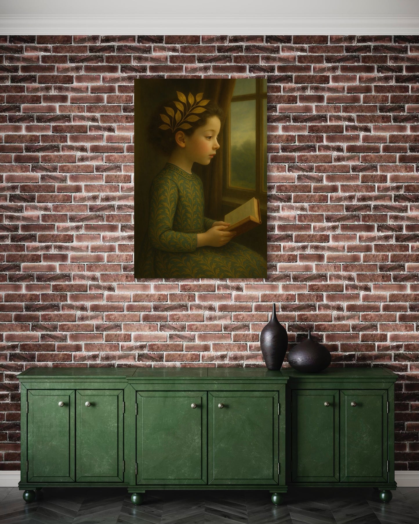 The Quiet Light: The Reader — Fine Art Pigment Print under Acrylic Glass