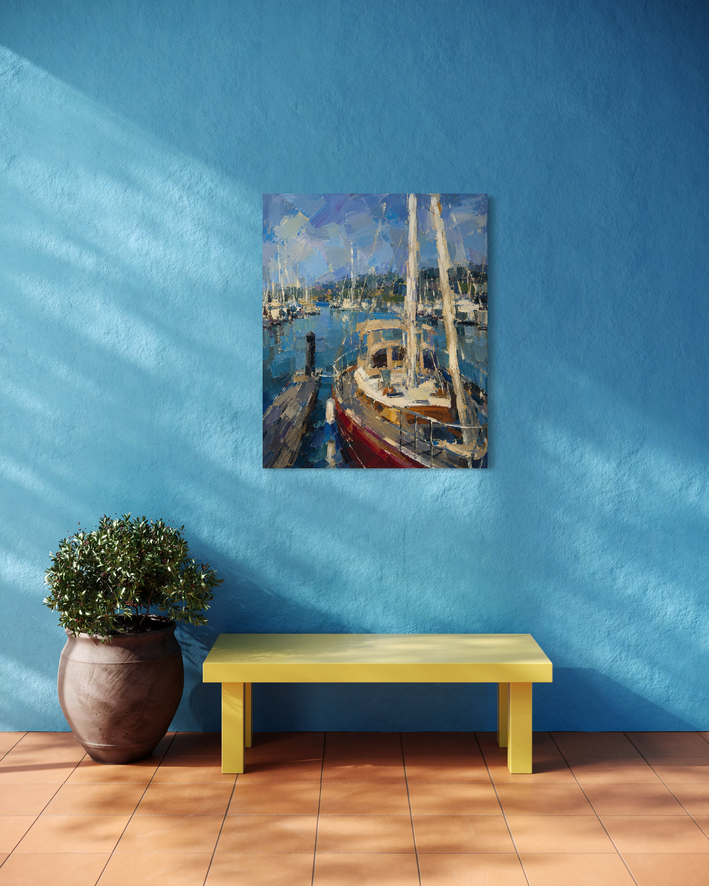 Harbor of Burning Blue