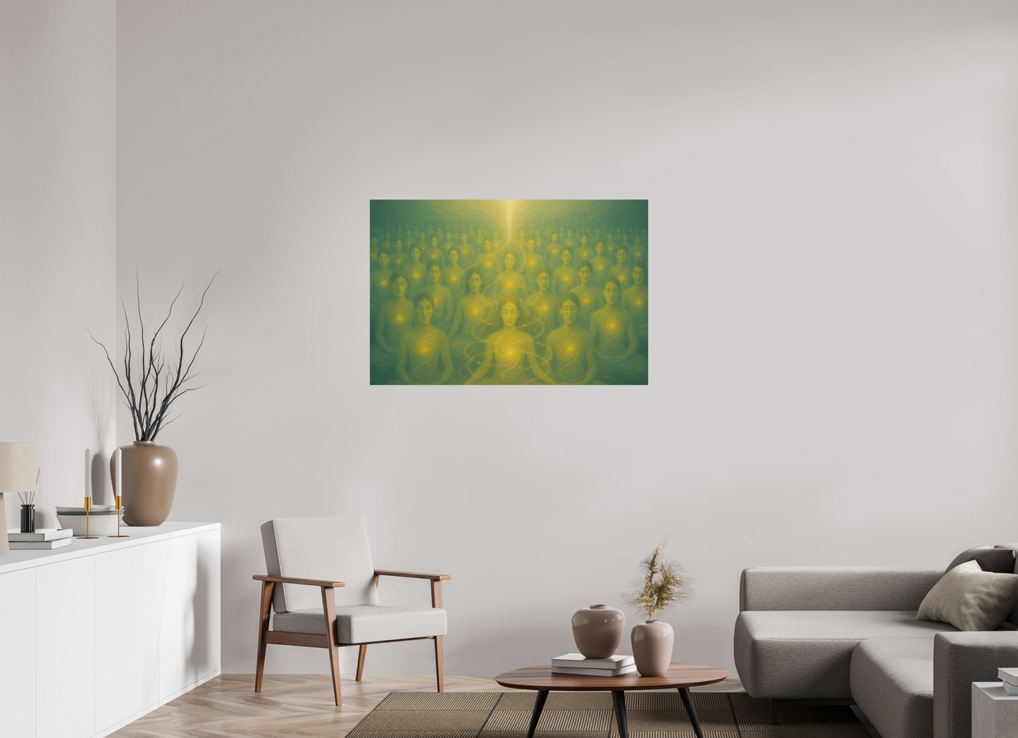 45 x 30″, Giclée printed on Hahnemühle & Canson Fine Art paper The Inner Sun : The Communion – Limited Edition Giclée Fine Art Print (Unframed)