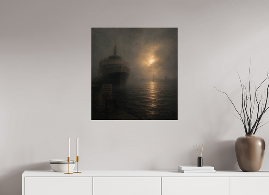 28 x 30.1″, Giclée printed on Hahnemühle & Canson Fine Art paper Bay Crossing