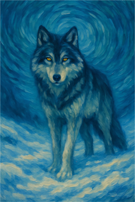 Main image The Reborn Hunter series : Eyes of the Storm – Limited Edition Giclée Fine Art Print (Unframed)