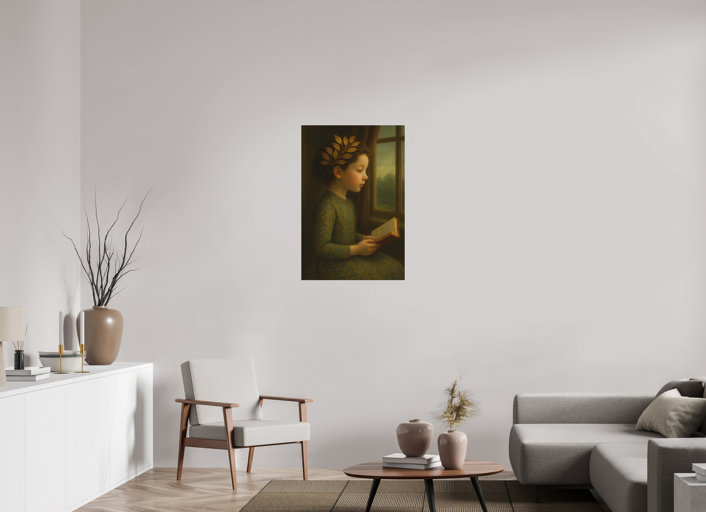 24 x 36″, Fine Art Pigment Print under Acrylic Glass The Quiet Light: The Reader — Fine Art Pigment Print under Acrylic Glass