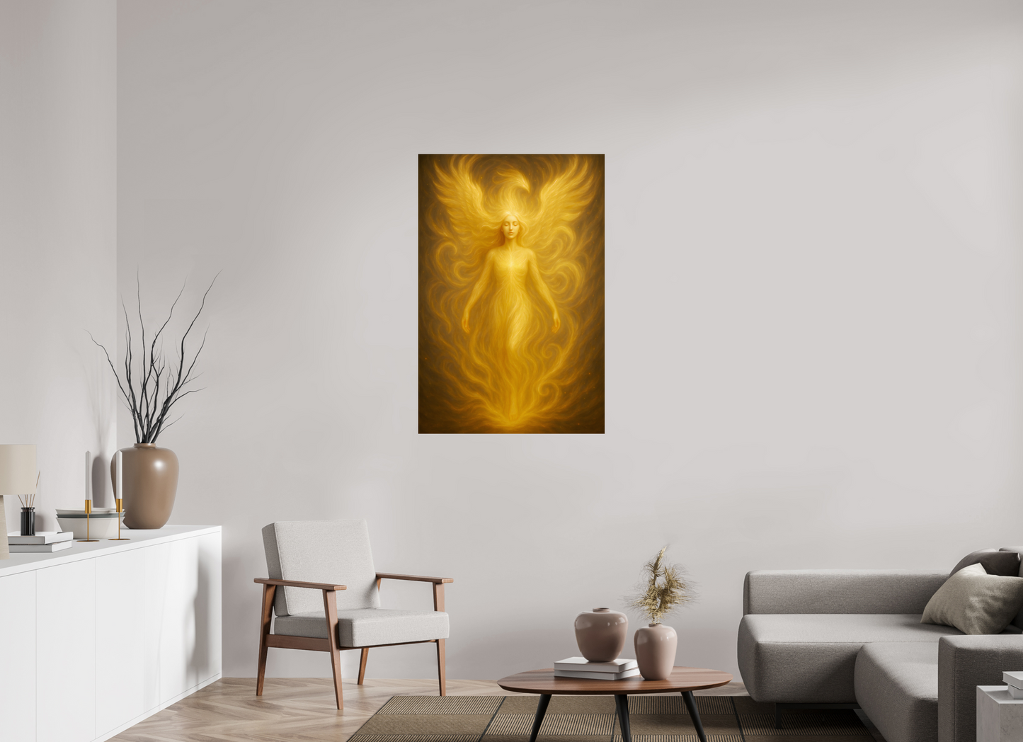 30 x 45″, Giclée printed on Hahnemühle & Canson Fine Art paper Metamorphosis of Light No.2: The Lightbody – Limited Edition Giclée Fine Art Print (Unframed)