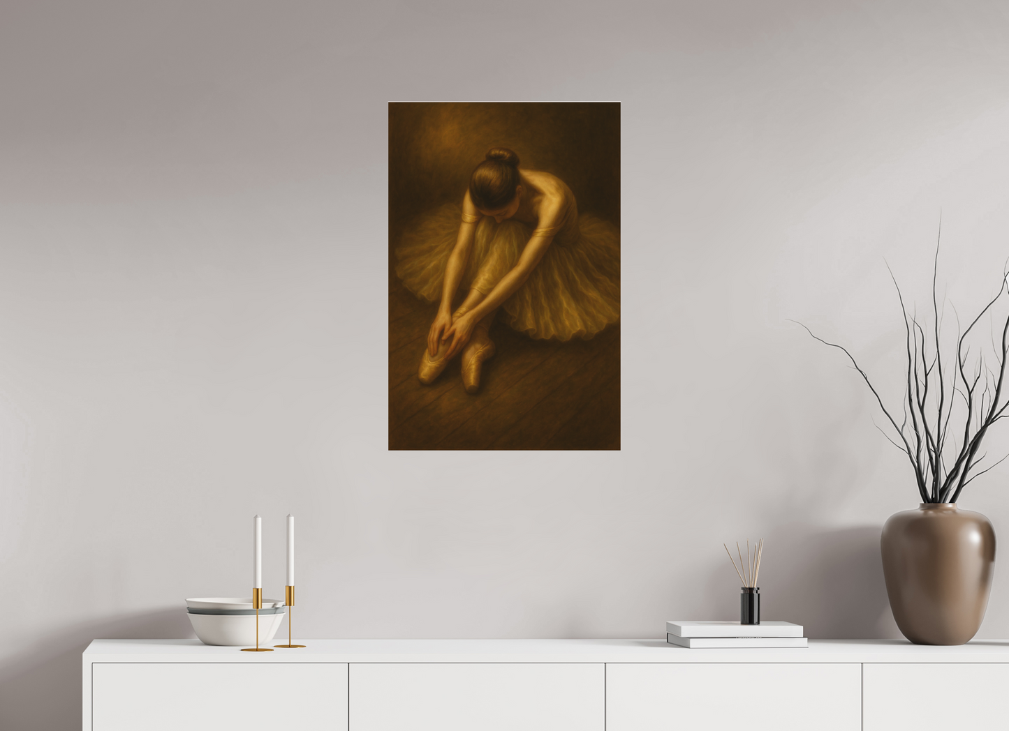 20 x 30″, Fine Art Pigment Print under Acrylic Glass Golden Veil Collection: