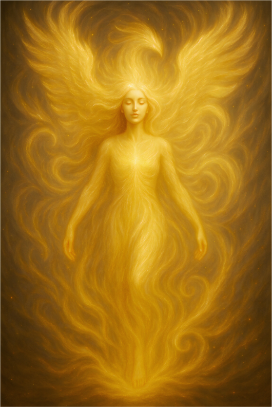 Main image Metamorphosis of Light No.2: The Lightbody – Limited Edition Giclée Fine Art Print (Unframed)