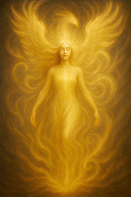 Main image Metamorphosis of Light No.2: The Lightbody – Limited Edition Giclée Fine Art Print (Unframed)