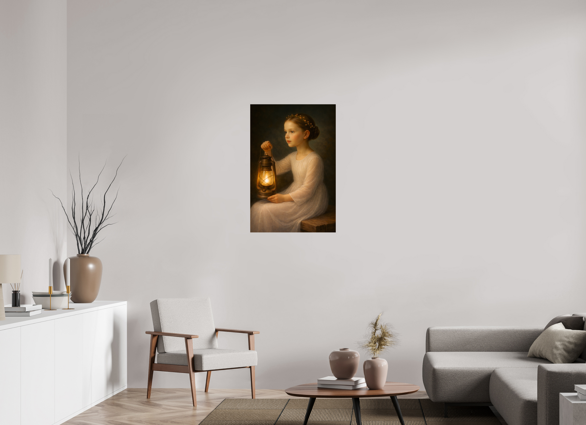 24 x 36″, Giclée printed on Hahnemühle & Canson Fine Art paper The Quiet Light: Lantern