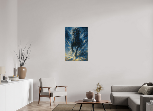 24 x 36″, Fine Art Pigment Print under Acrylic Glass The Storm Runner – Collector’s Edition