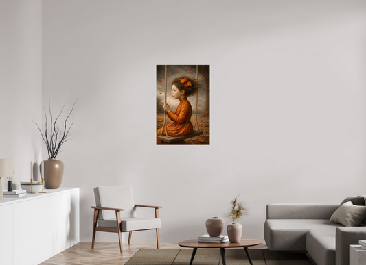 24 x 36″, Giclée printed on Hahnemühle & Canson Fine Art paper The Quiet Light: The Swing