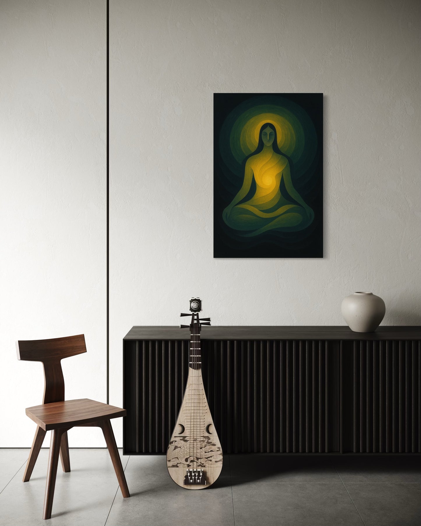 The Inner Sun: The Rising Radiance – Limited Edition Giclée Fine Art Print (Unframed)