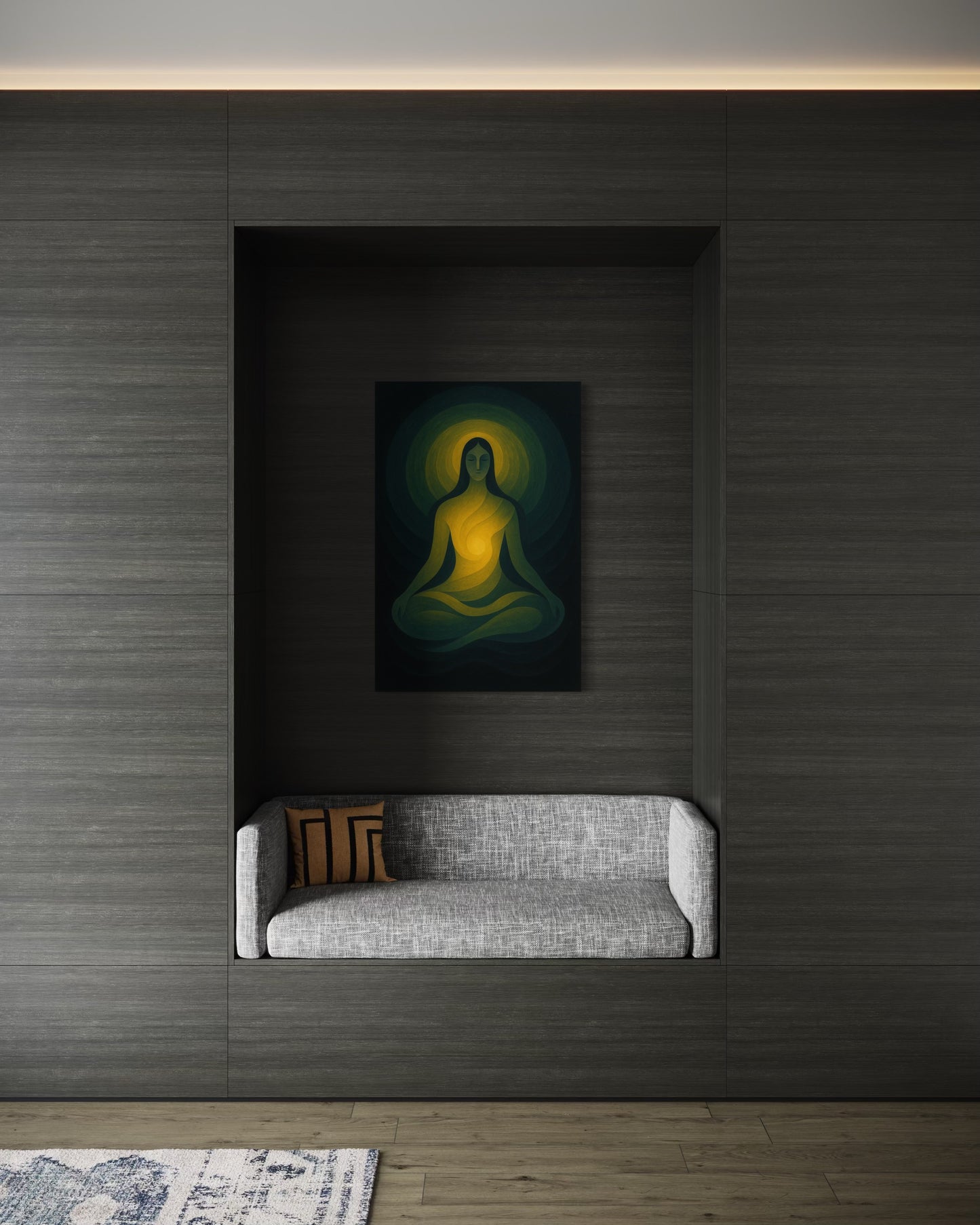 The Inner Sun: The Rising Radiance – Limited Edition Giclée Fine Art Print (Unframed)