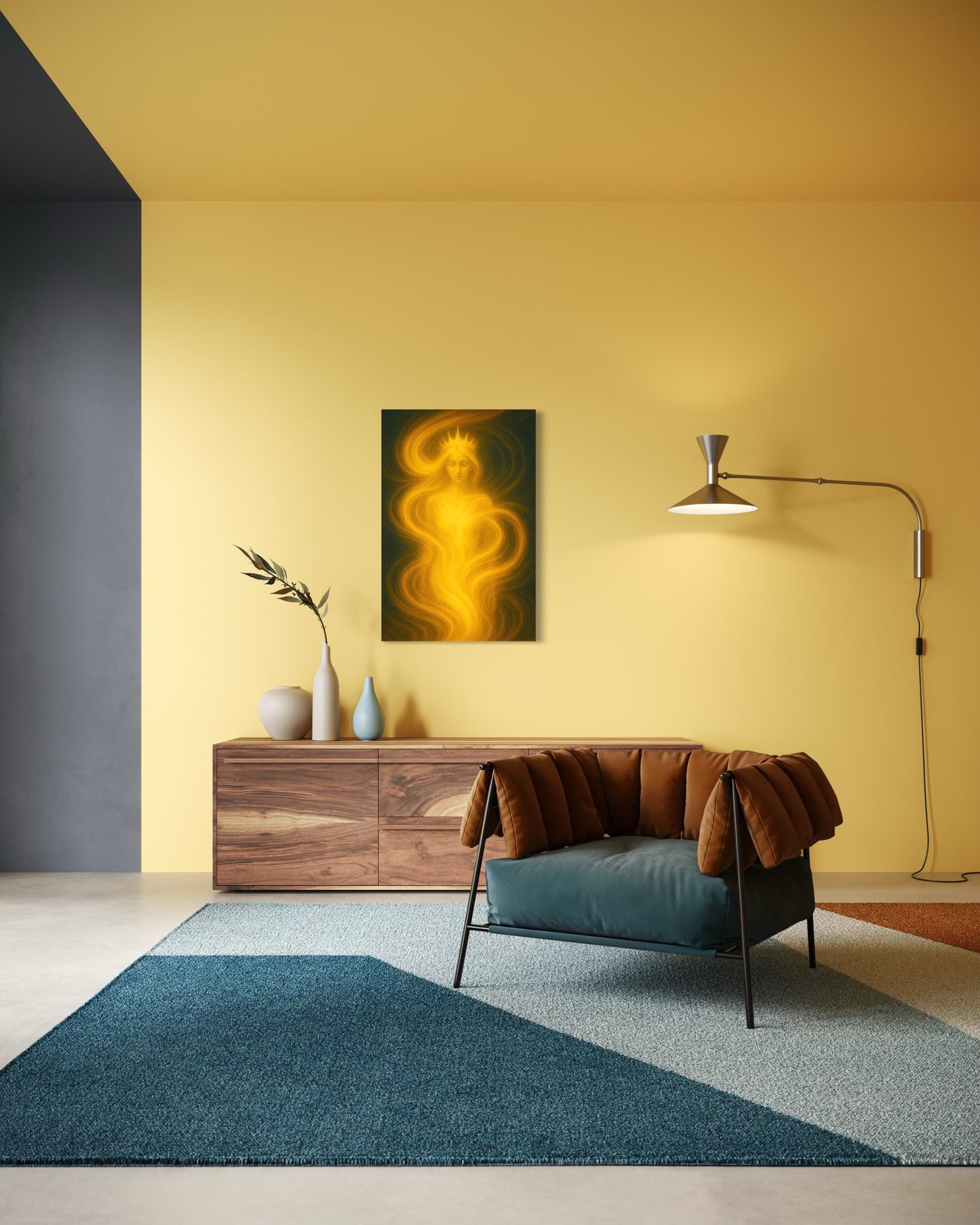 The Inner Sun: The Inner Stillness – Limited Edition Giclée Fine Art Print (Unframed)