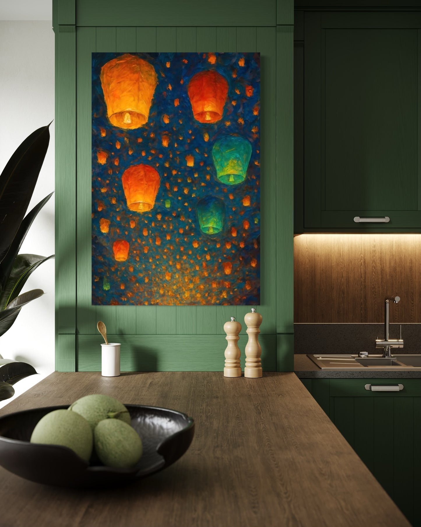 Chiang Mai Yi Peng Lantern Festival – Limited Edition Giclée Fine Art Print (Unframed)