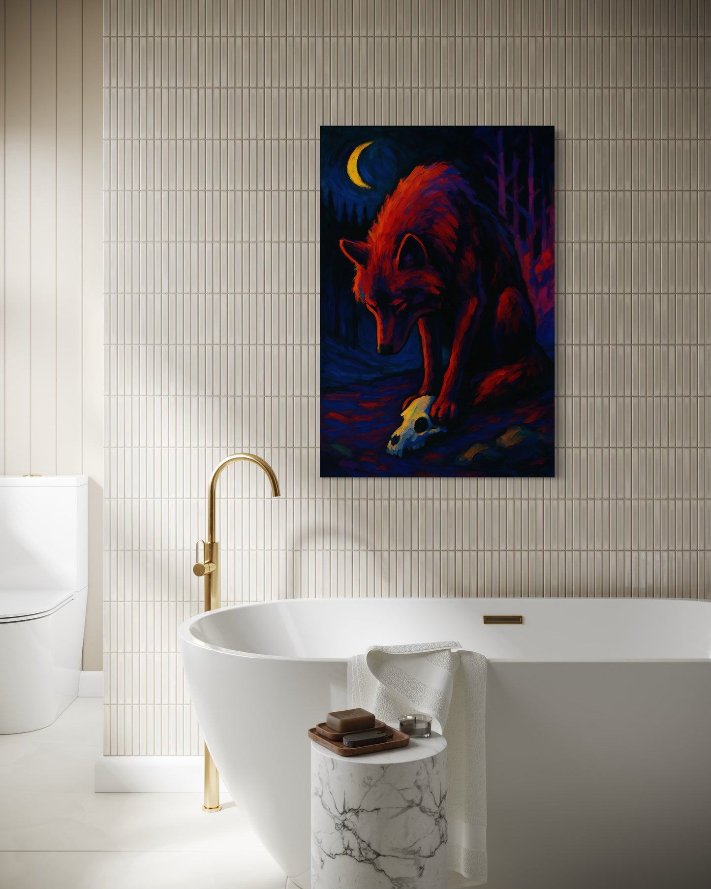 Wolf of the Wild Truth series : Silent Memory – Limited Edition Giclée Fine Art Print (Unframed)