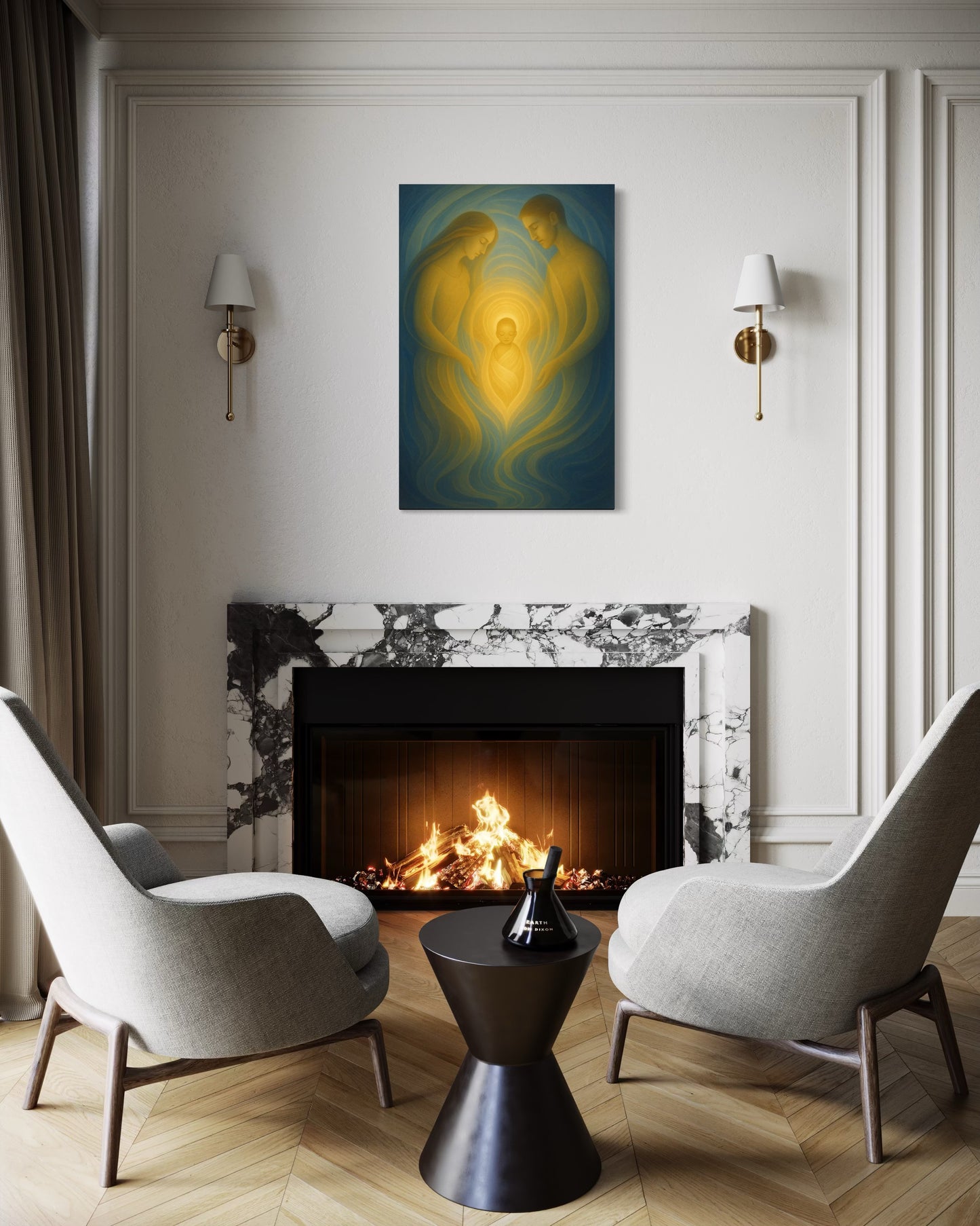 Origin of Light: Silent Genesis – Limited Edition Giclée Fine Art Print (Unframed)