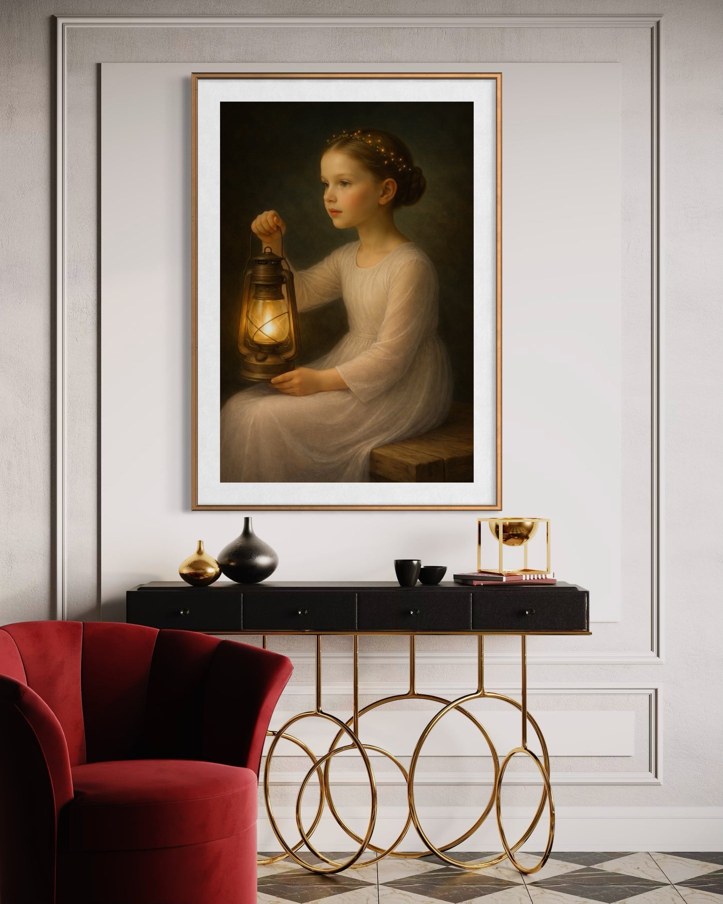The Quiet Light: Lantern — Fine Art Pigment Print under Acrylic Glass