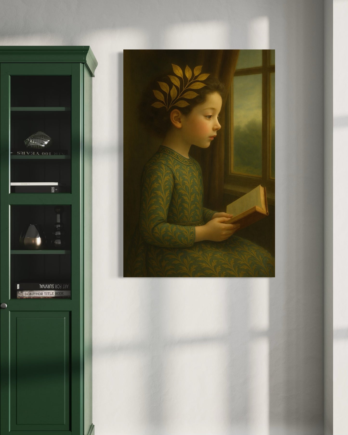 The Quiet Light: The Reader — Fine Art Pigment Print under Acrylic Glass