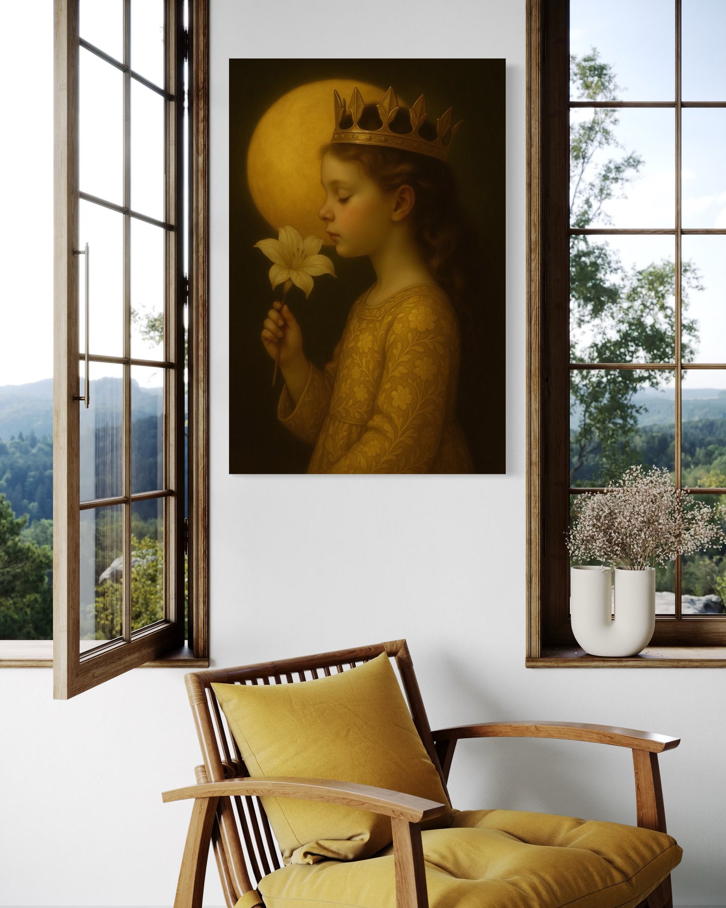 The Quiet Light: The Swing — Fine Art Pigment Print under Acrylic Glass