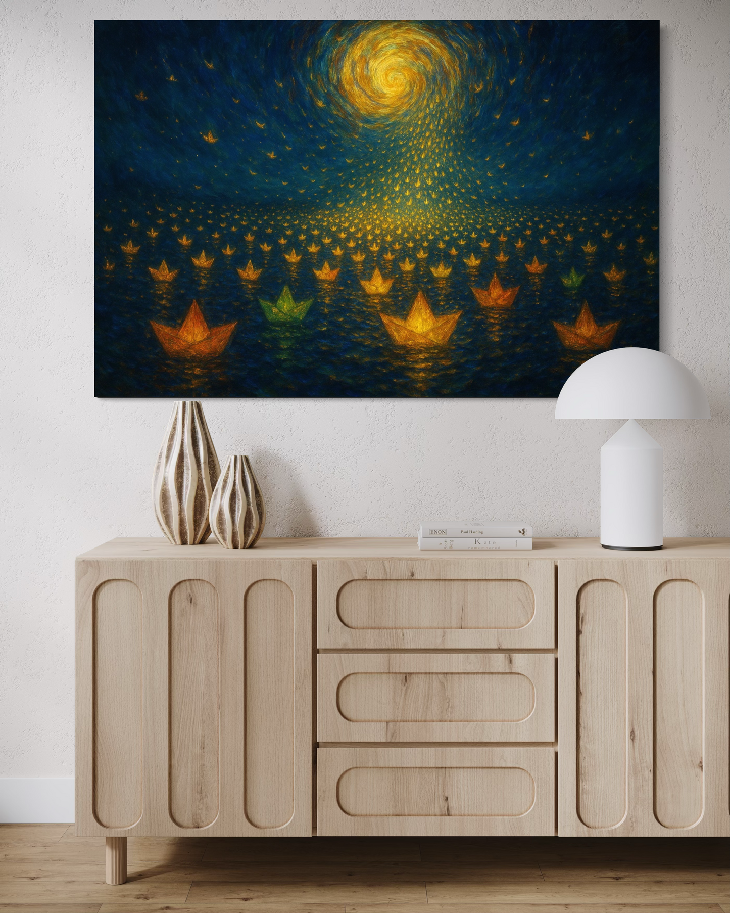 Paper Boats, Star Roads : To the Moon, With Every Wish