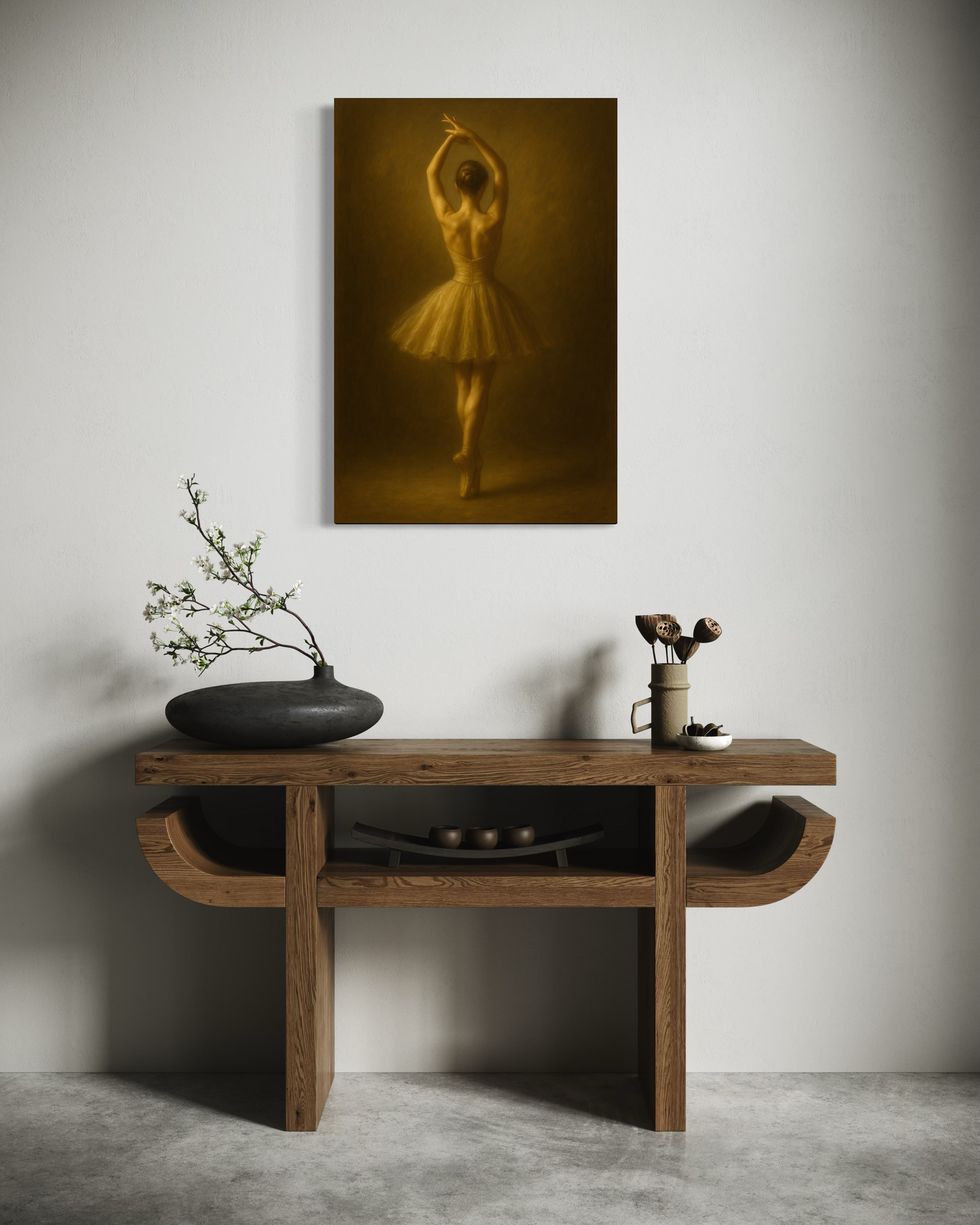 Golden Veil Collection: Stillness in Motion