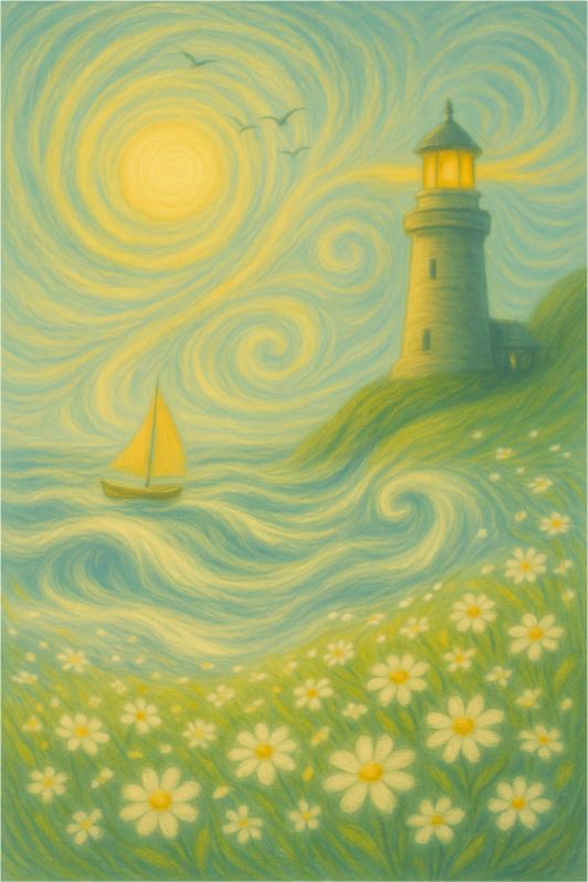 Main image Spring : Blooming Horizon – Limited Edition Giclée Fine Art Print (Unframed)