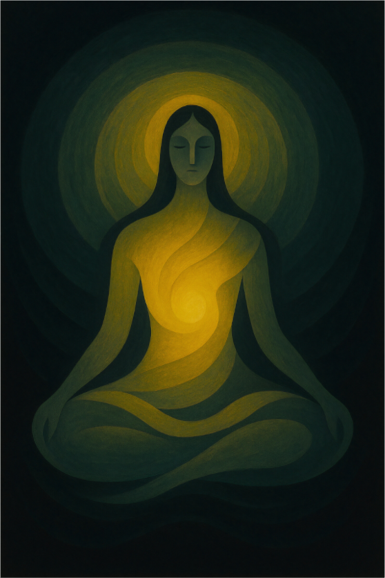 Main image The Inner Sun: The Rising Radiance – Limited Edition Giclée Fine Art Print (Unframed)