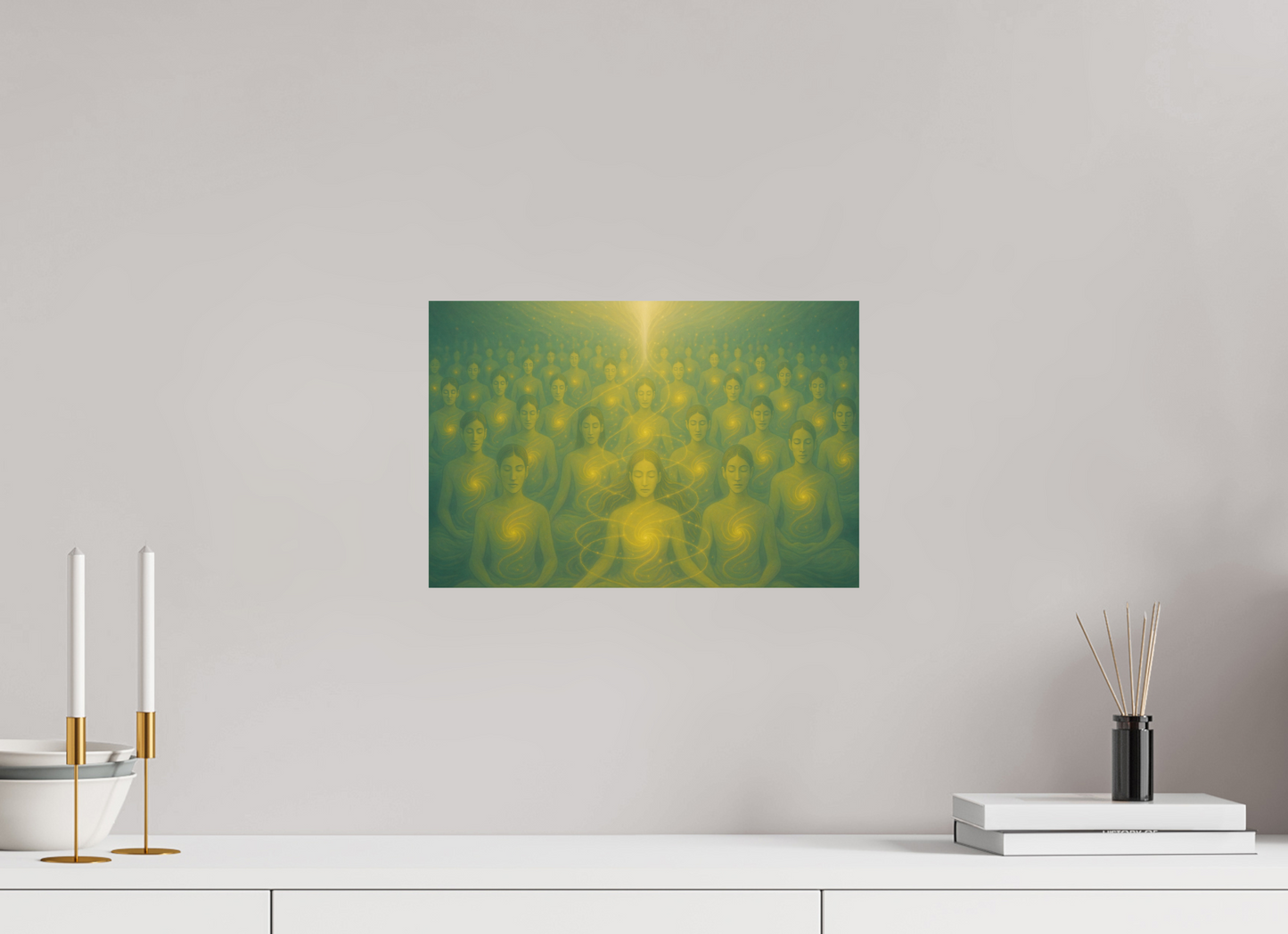 15 x 10″, Giclée printed on Hahnemühle & Canson Fine Art paper The Inner Sun : The Communion – Limited Edition Giclée Fine Art Print (Unframed)