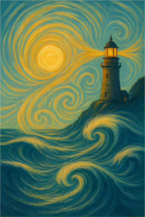 Main image Summer : Sunfire Waves – Limited Edition Giclée Fine Art Print (Unframed)