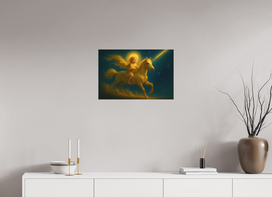 24 x 16″, Fine Art Pigment Print under Acrylic Glass The First Dawn Trilogy: The First Horse of Heaven - Fine Art Pigment Print under Acrylic Glass