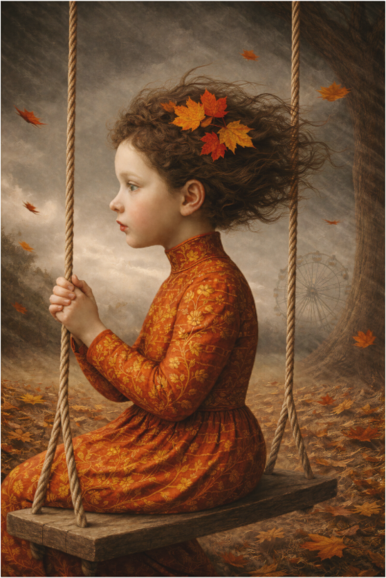 Main image The Quiet Light: The Swing  — Fine Art Pigment Print under Acrylic Glass