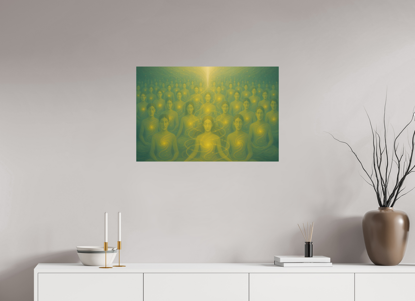 30 x 20″, Giclée printed on Hahnemühle & Canson Fine Art paper The Inner Sun : The Communion – Limited Edition Giclée Fine Art Print (Unframed)